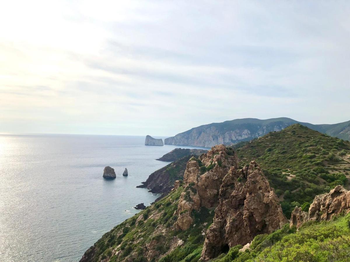 Aragonite Azzurra Casa Vacanza Gonnesa Exteriör bild