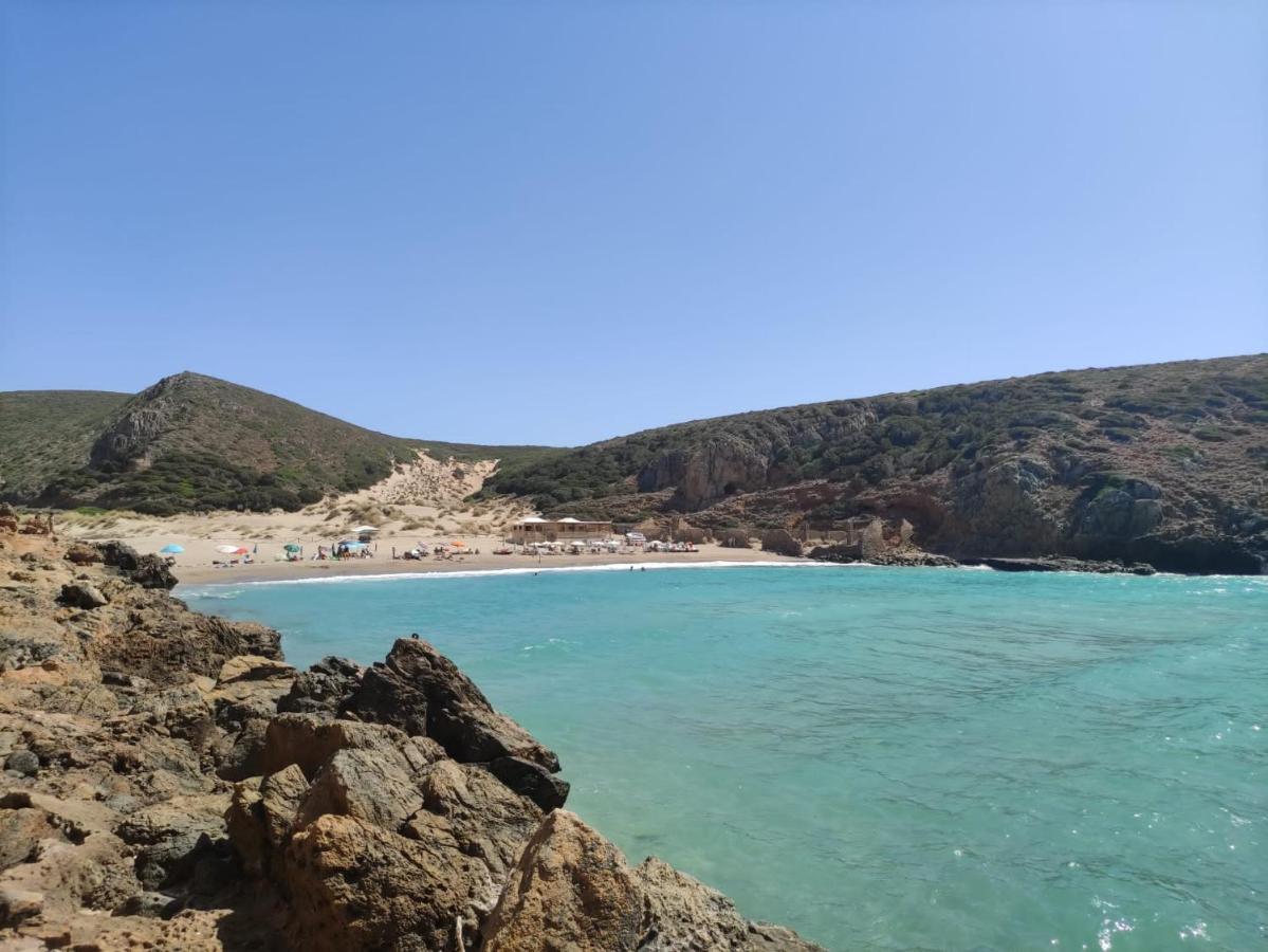 Aragonite Azzurra Casa Vacanza Gonnesa Exteriör bild