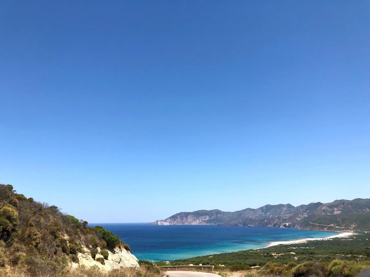 Aragonite Azzurra Casa Vacanza Gonnesa Exteriör bild